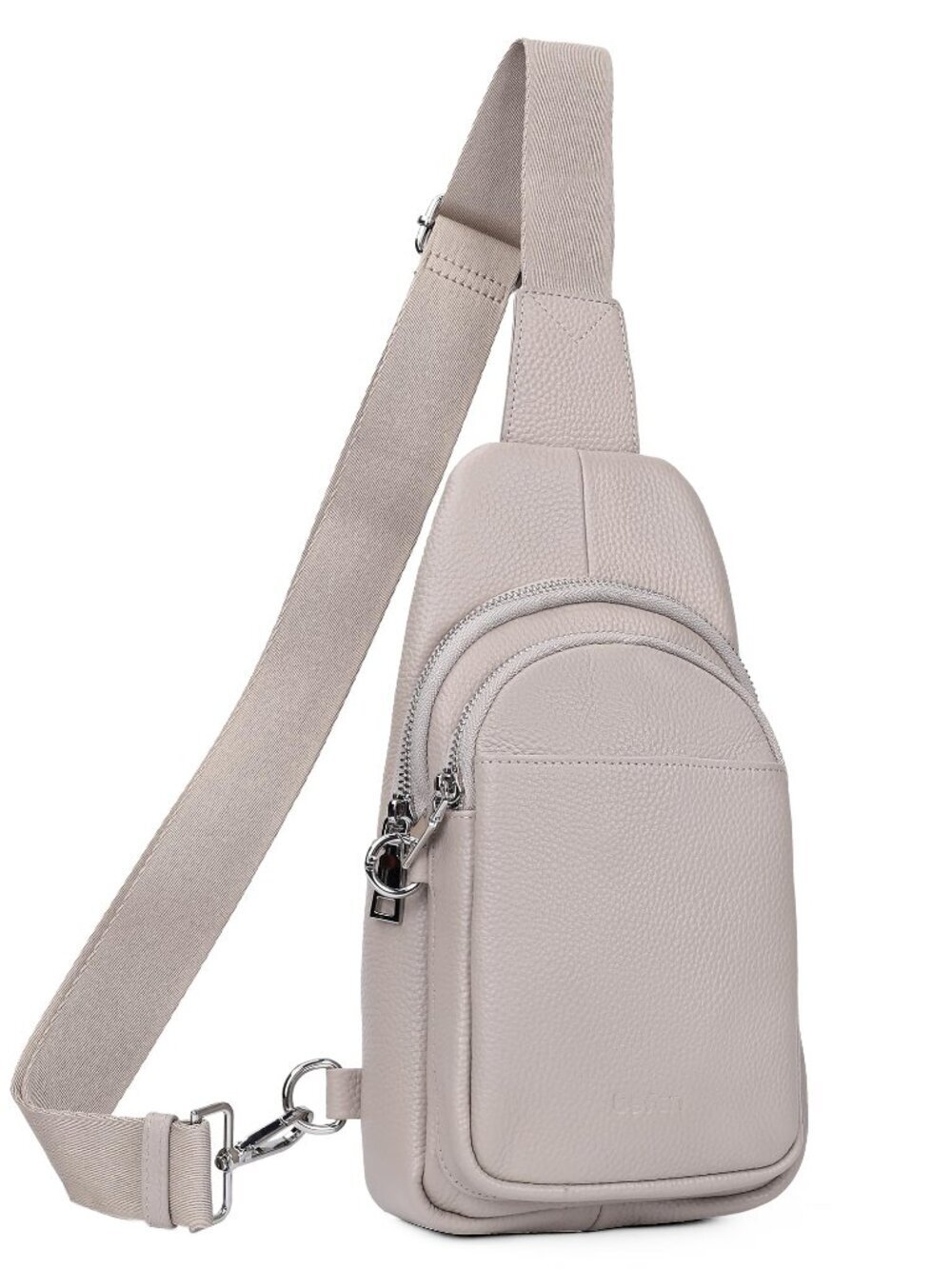 🆕 Genuine Leather Small Sling Bag for Women Anti-Theft Crossbody Chest Bags